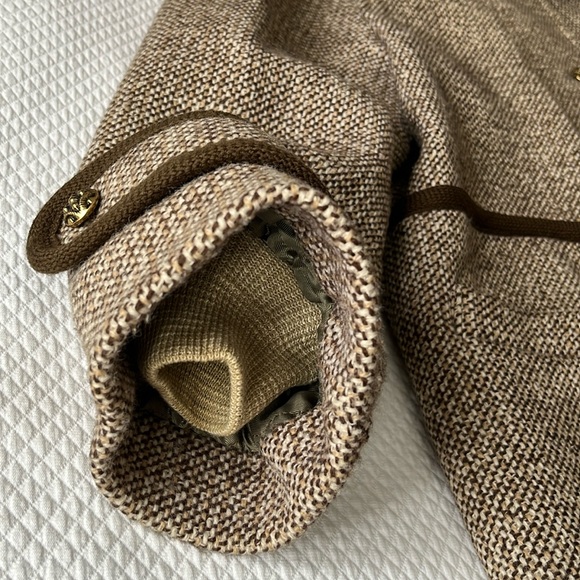 Vintage 60’s Tweed Coat‎ M. Liman Co. Penguin Fashions Brown Tan Size Various - Picture 11 of 16